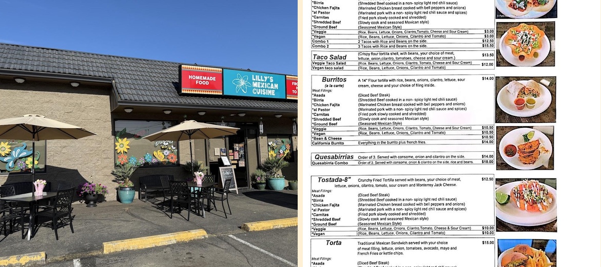Lilly's Mexican Cuisine Roseburg