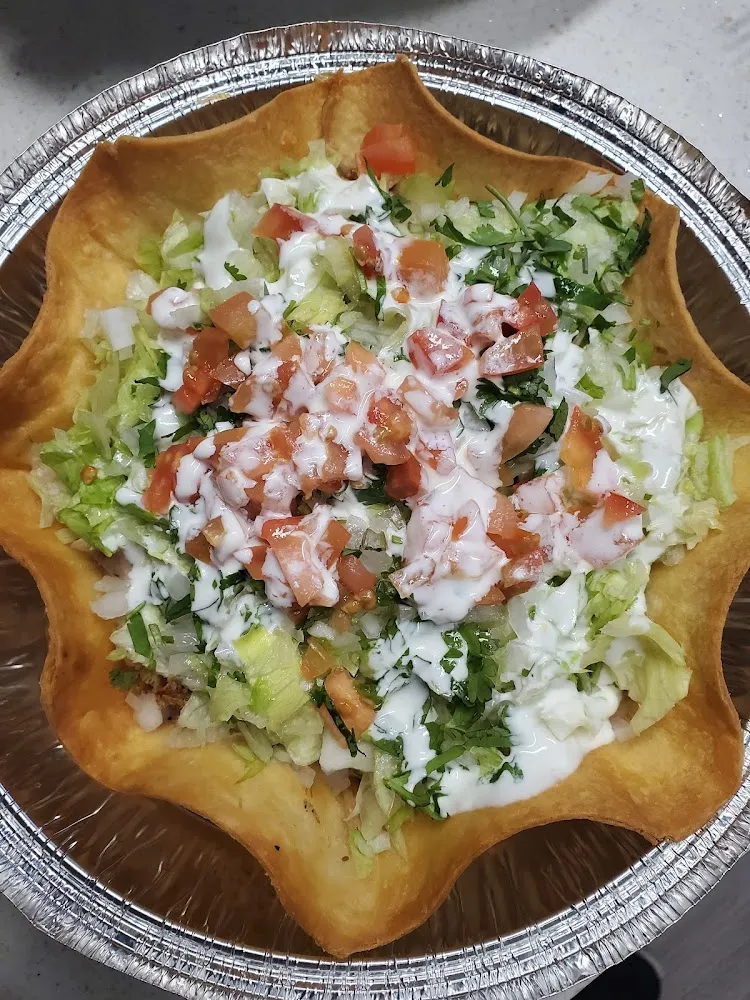 Taco Salad Carnitas Pork